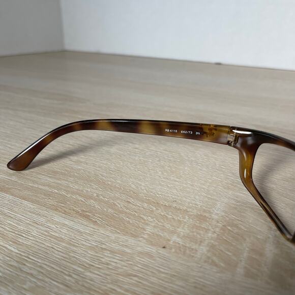 Ray-Ban RB4115 642/73 Tortoise Predator Series Sunglasses FRAMES ONLY Italy - Picture 4 of 10